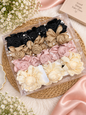 Korean hair accessories flower pin (pack of 12)