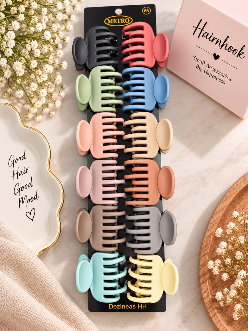 Korean hui hui clutchers (pack of 12)