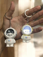 Cute Astronaut Bear Keychain – Space Theme Cartoon Key Ring Charm( pack of 6)