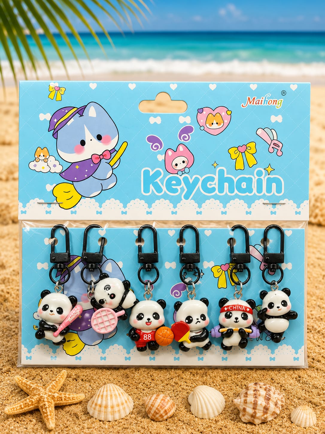 Korean premium bag charms (pack of 12 )