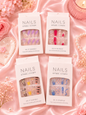 Korean premium quality nails ( pack of 12 sets)