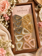 Party wear crystal clutcher (pack of 12)
