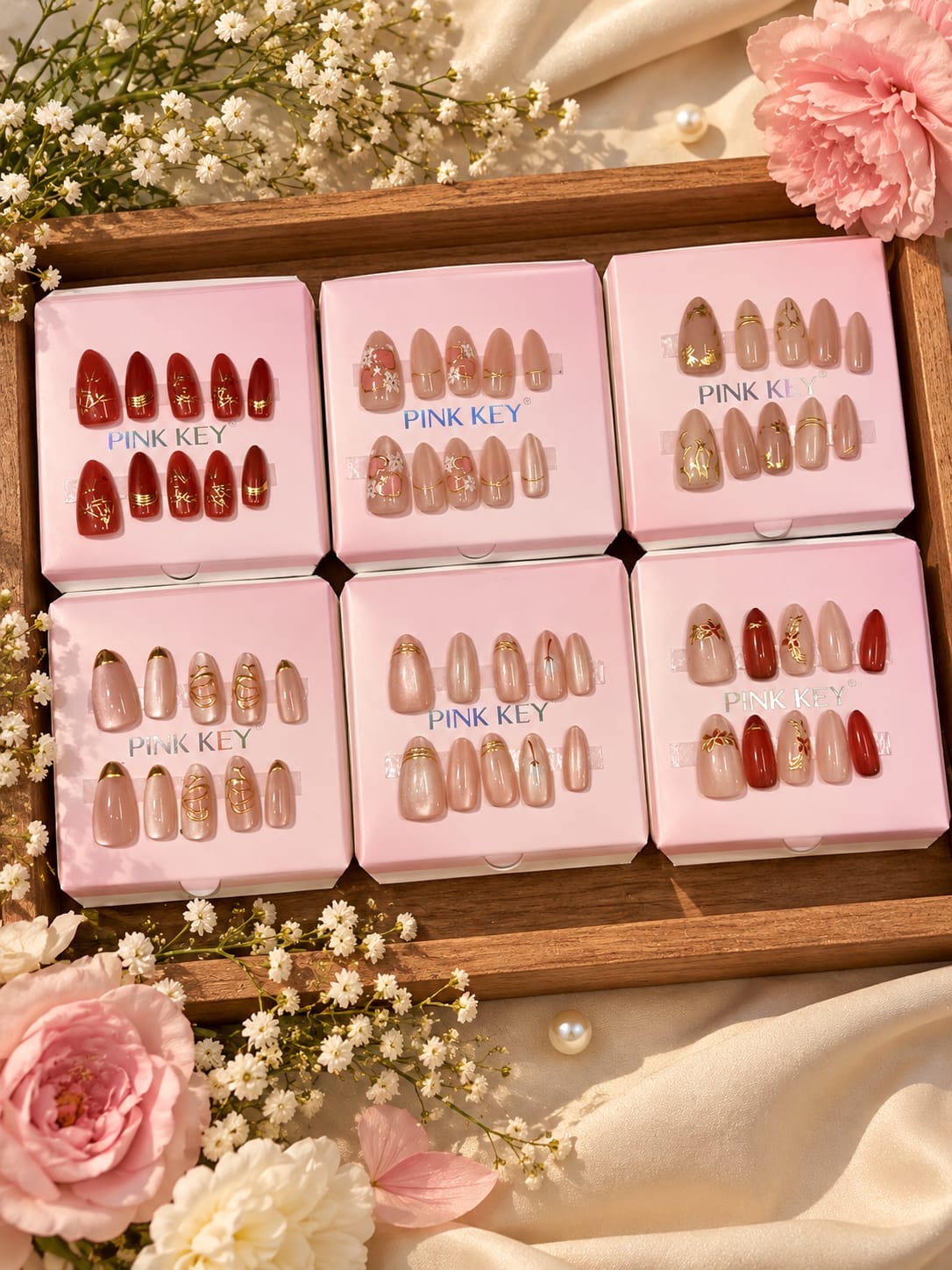 Premium press on nails (pack of 12)