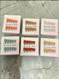 Premium korean branded nails (pack of 12 sets)