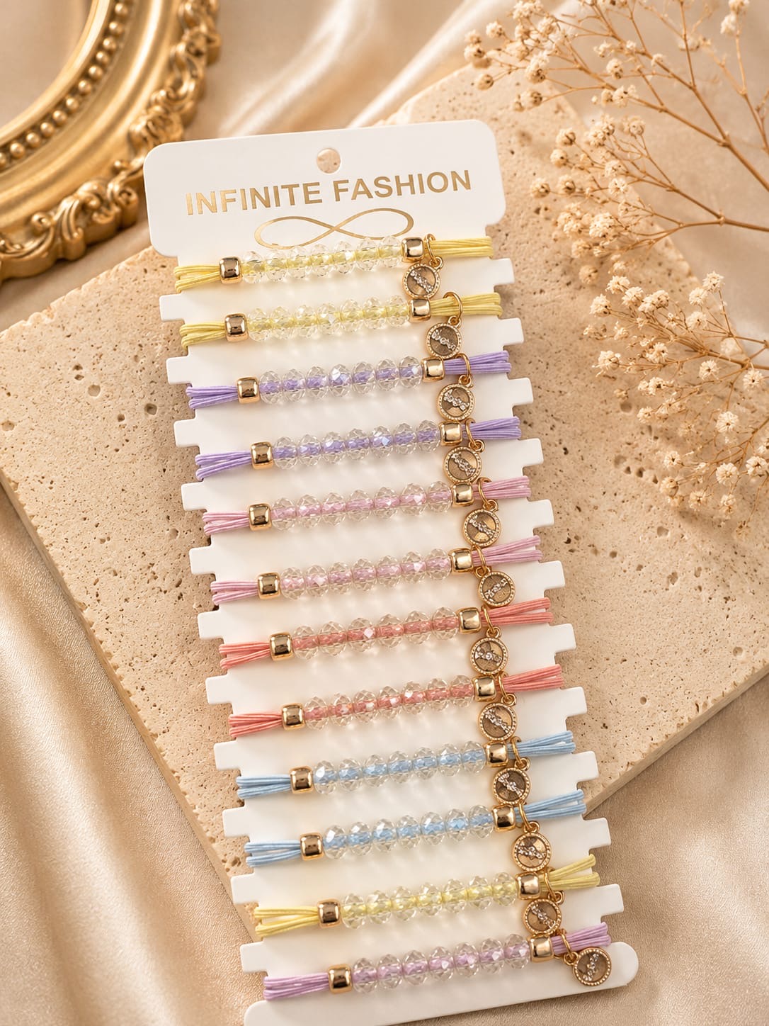 Friendship bands bracelet( pack of 12)