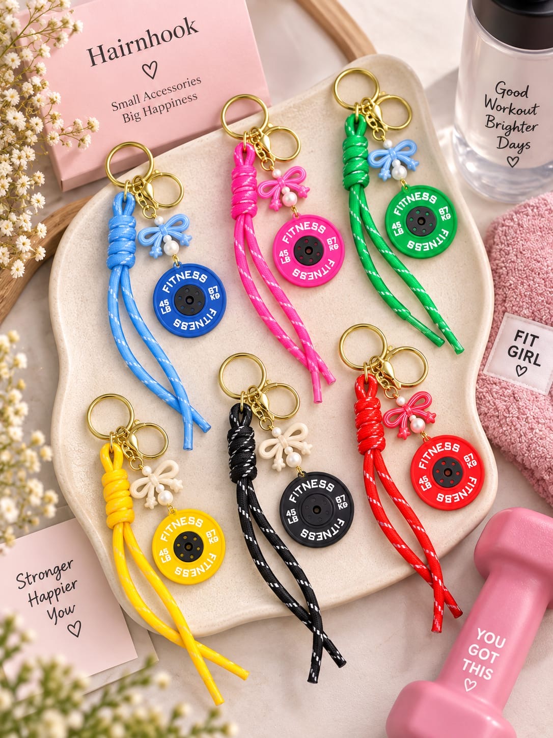 Trending bag charms +keychain(pack of 12)