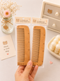 Natural Wooden Wide-Tooth Hair Comb – Anti-Static Detangling Comb for Women & Men(pack of 12)