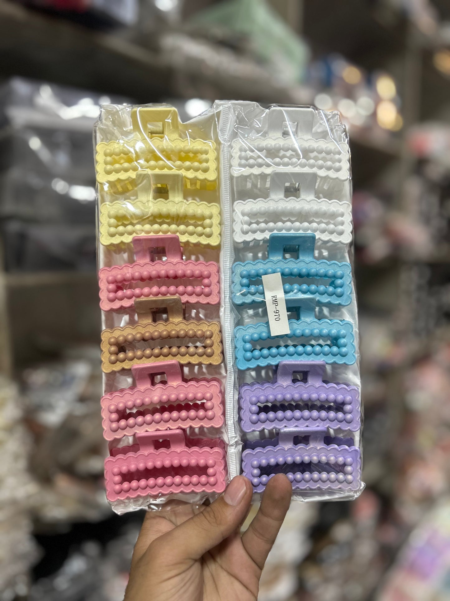 Korean hair claw clip(pack of 12)