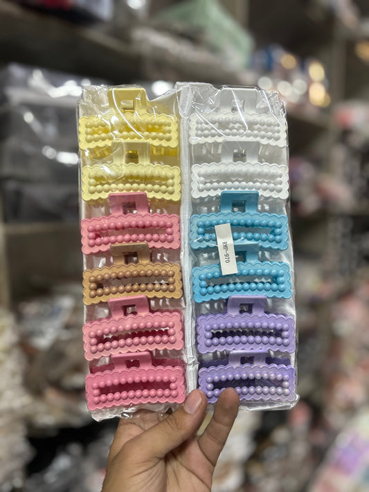 Korean hair claw clip(pack of 12)