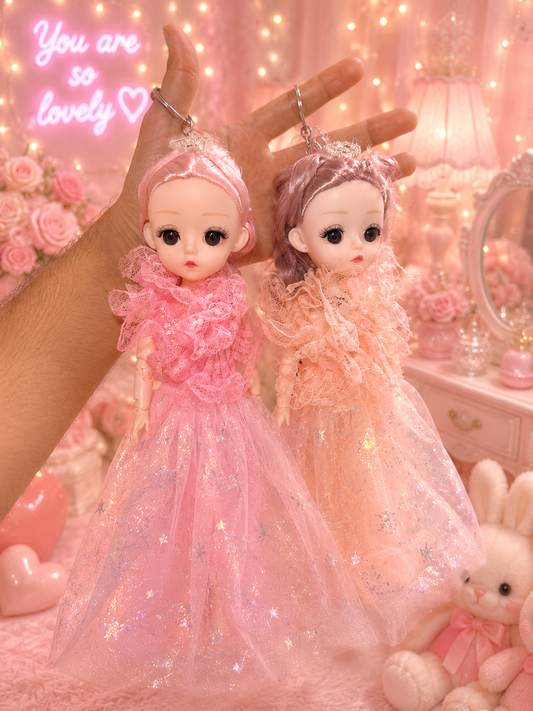 Big size music doll+keychain (pack of 6)