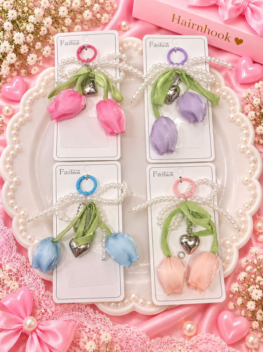 Korean premium bag charms +phone charms (pack of 12)