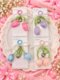 Korean premium bag charms +phone charms (pack of 12)