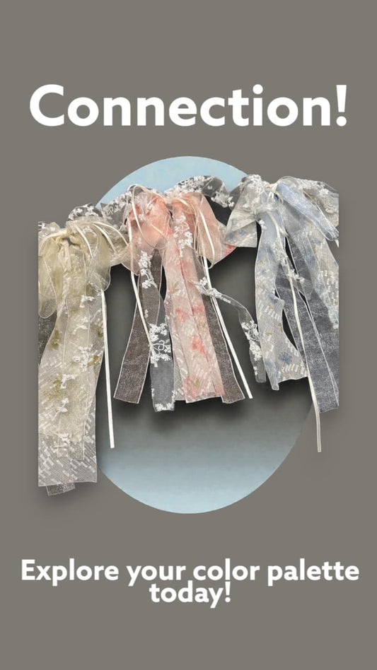 Korean soft premium hair bow ( pack of 6)