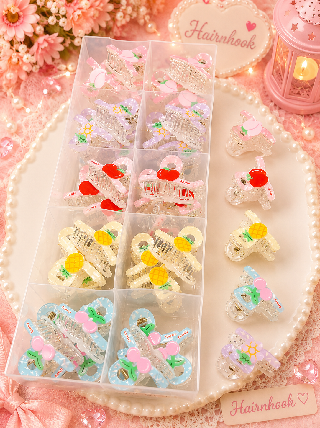 Premium acrylic clutcher (pack of 12)