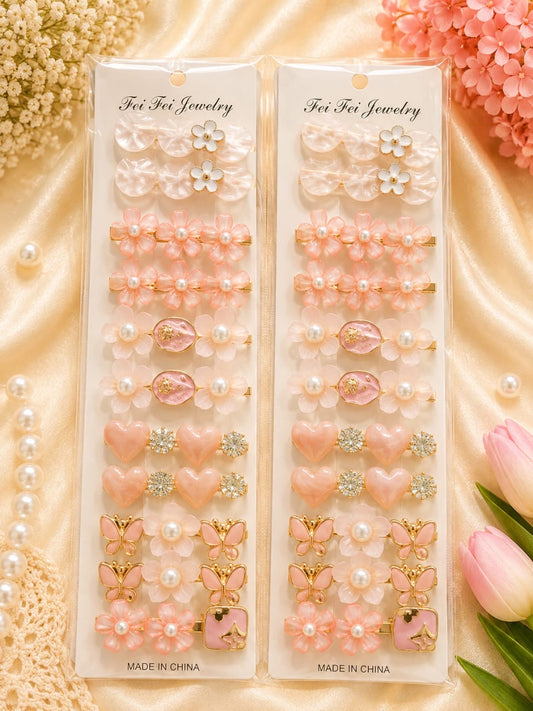 Korean hair clip (pack of 12)