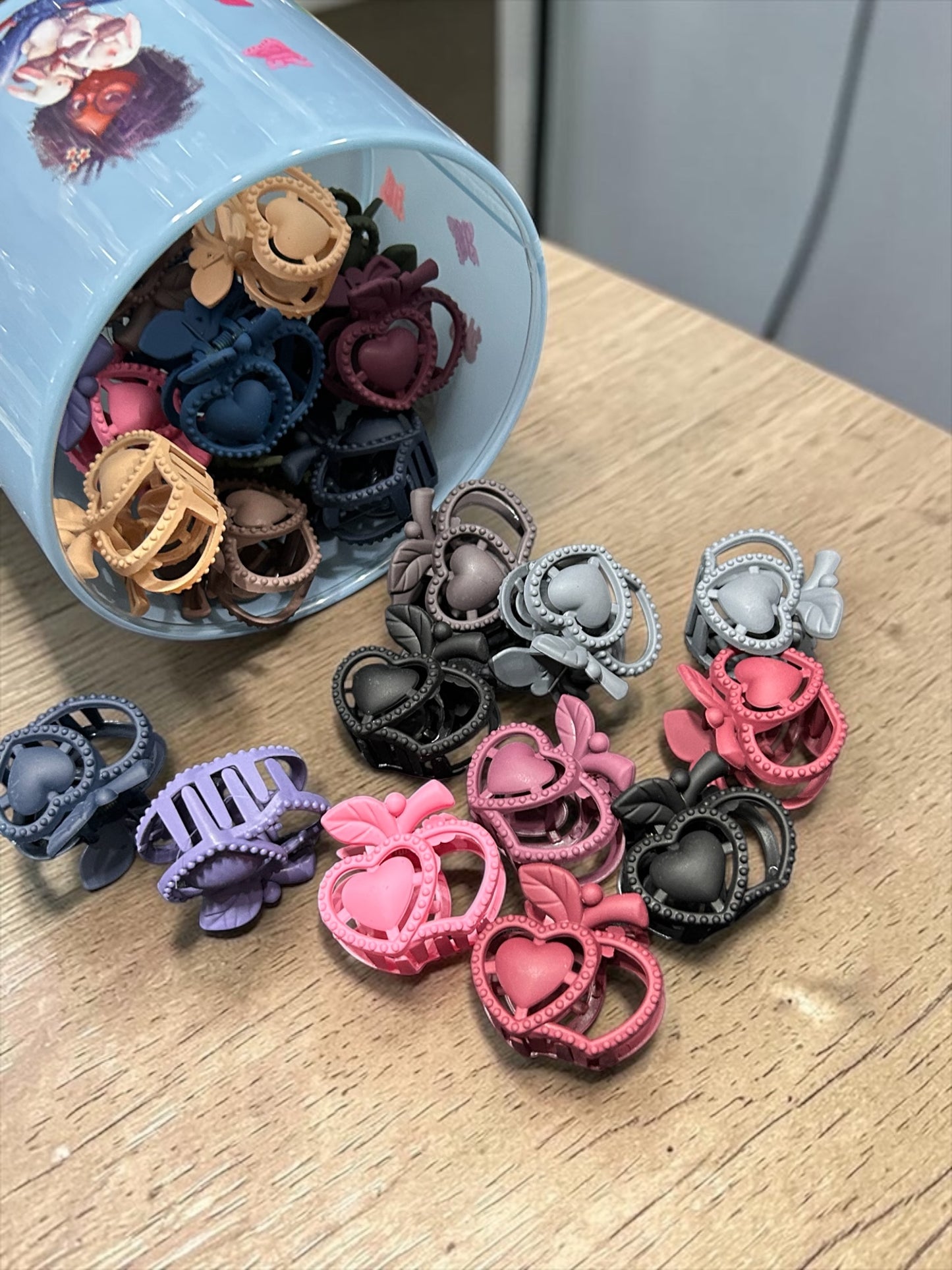 Korean jar claw clip(pack of 24 piece)