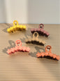 Matte Daisy Long Hair Claw Clips – Floral Grip Hair Accessories for Women & Girls( pack of 12)