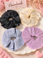 Korean premium scrunchie (pack of 12
