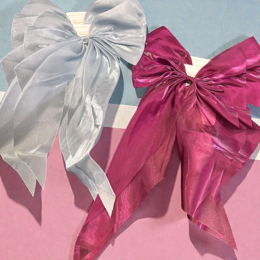 Jumbo bow hair pin ( pack of 12)