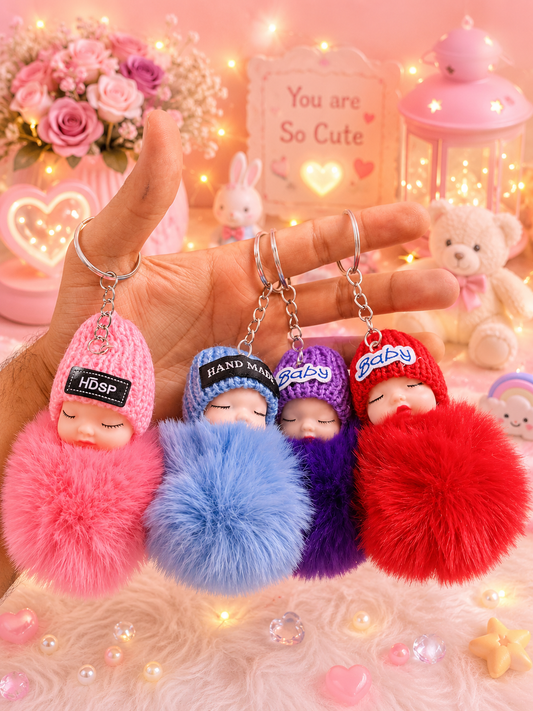 Dolls keychain (pack of 12)
