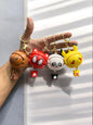 Kawaii Mood Flip Character Keychain ✨ | Cute Face Change Bag Charm(pack of 6)