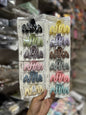 Premium Korean Hair Claw Clips Collection – Assorted Fashion Hair Accessories for Women & Girls(pack of 12)