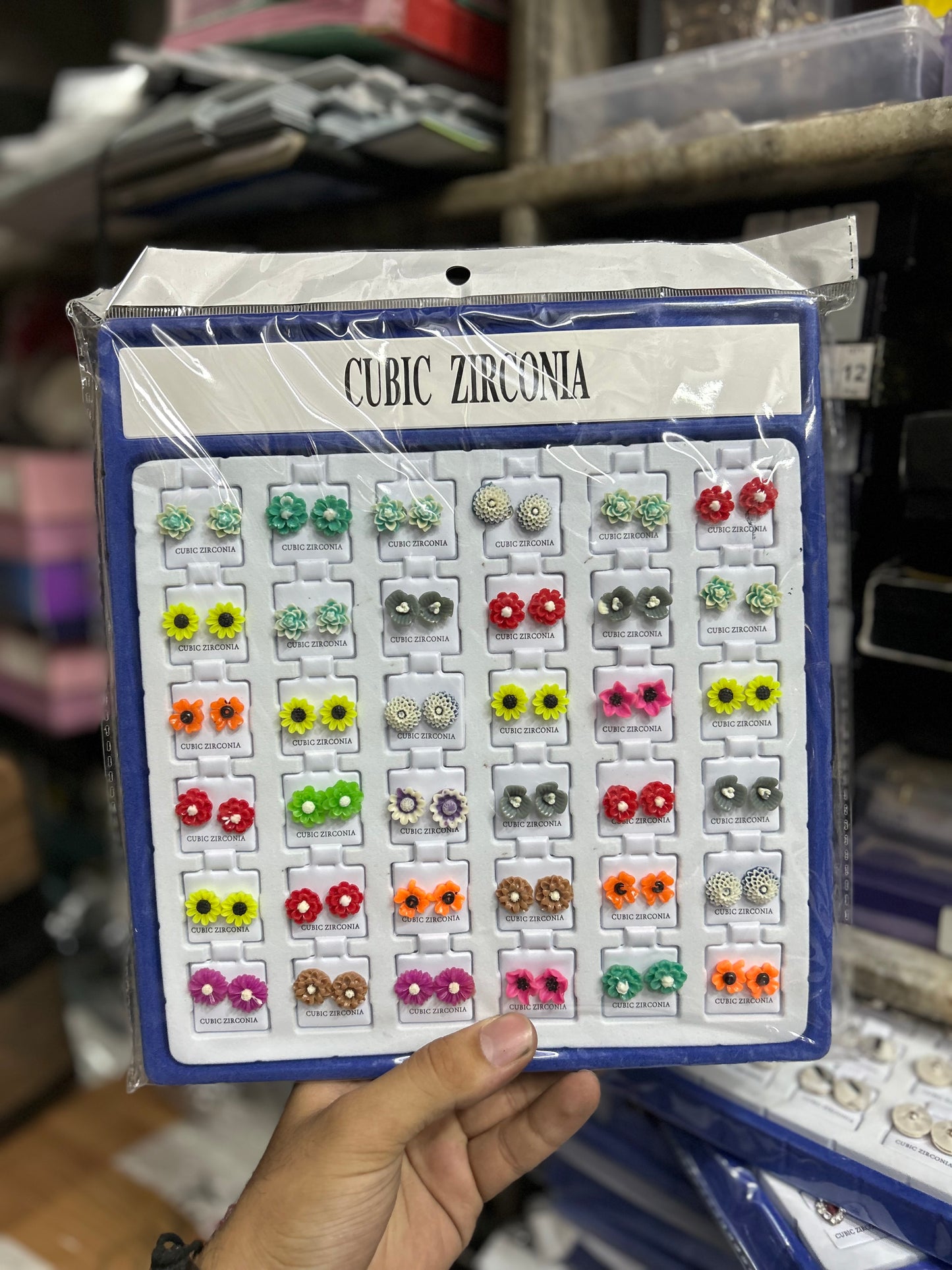 Korean studs tops (pack of 36 piece)
