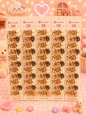 Cute kawaii hair Tik Tak for kids(pack of 1 strip 10 pair)