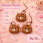 Silicon bag charms ( pack of 12)