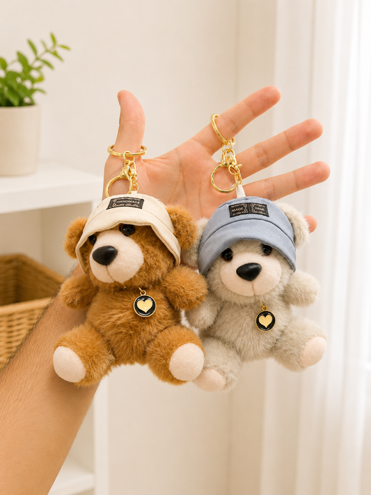 Plushies soft toy keychain (pack of 6)