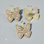 Handcrafted Pearl & Crystal Butterfly Hair Clips – Luxury Statement Accessory( pack of 3)