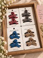 Korean 2 piece combo clutchers (pack of 12 sets)