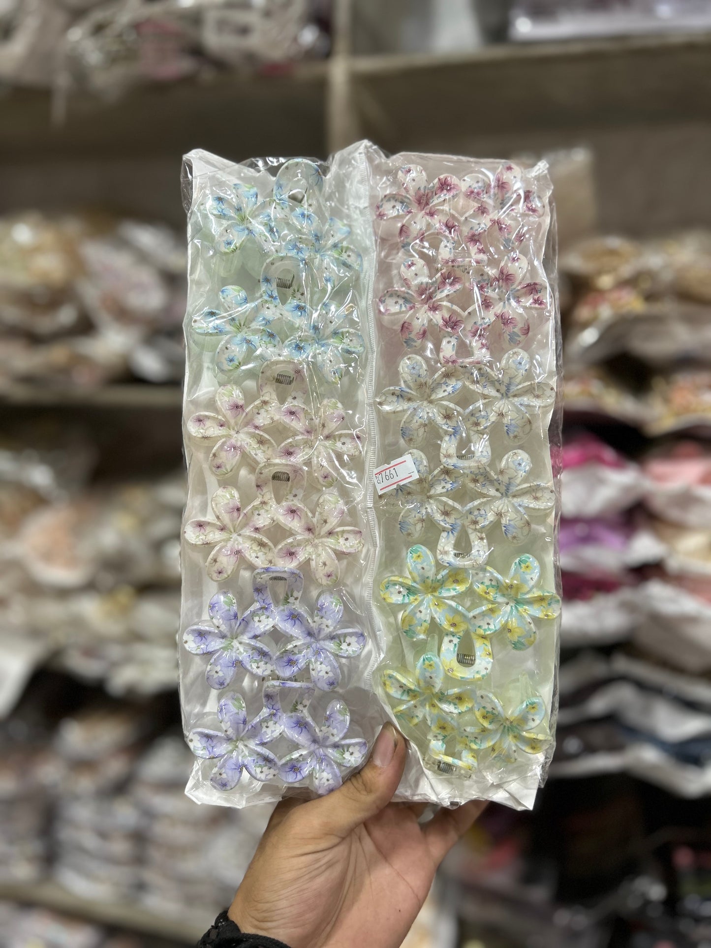 Korean premium quality hair claw clip(pack of 12)