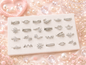Korean Stainless Steel Heart & Infinity Ring Collection –  Fashion Rings for Women (pack of 24)