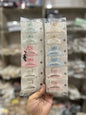 Pastel  Mini Hair Claw Clips Set – Korean Transparent Acrylic Hair Clips( pack of 12)