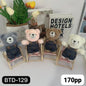 Plushies soft toy keychain (pack of 6)