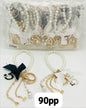 Bag charms (pack of 12)
