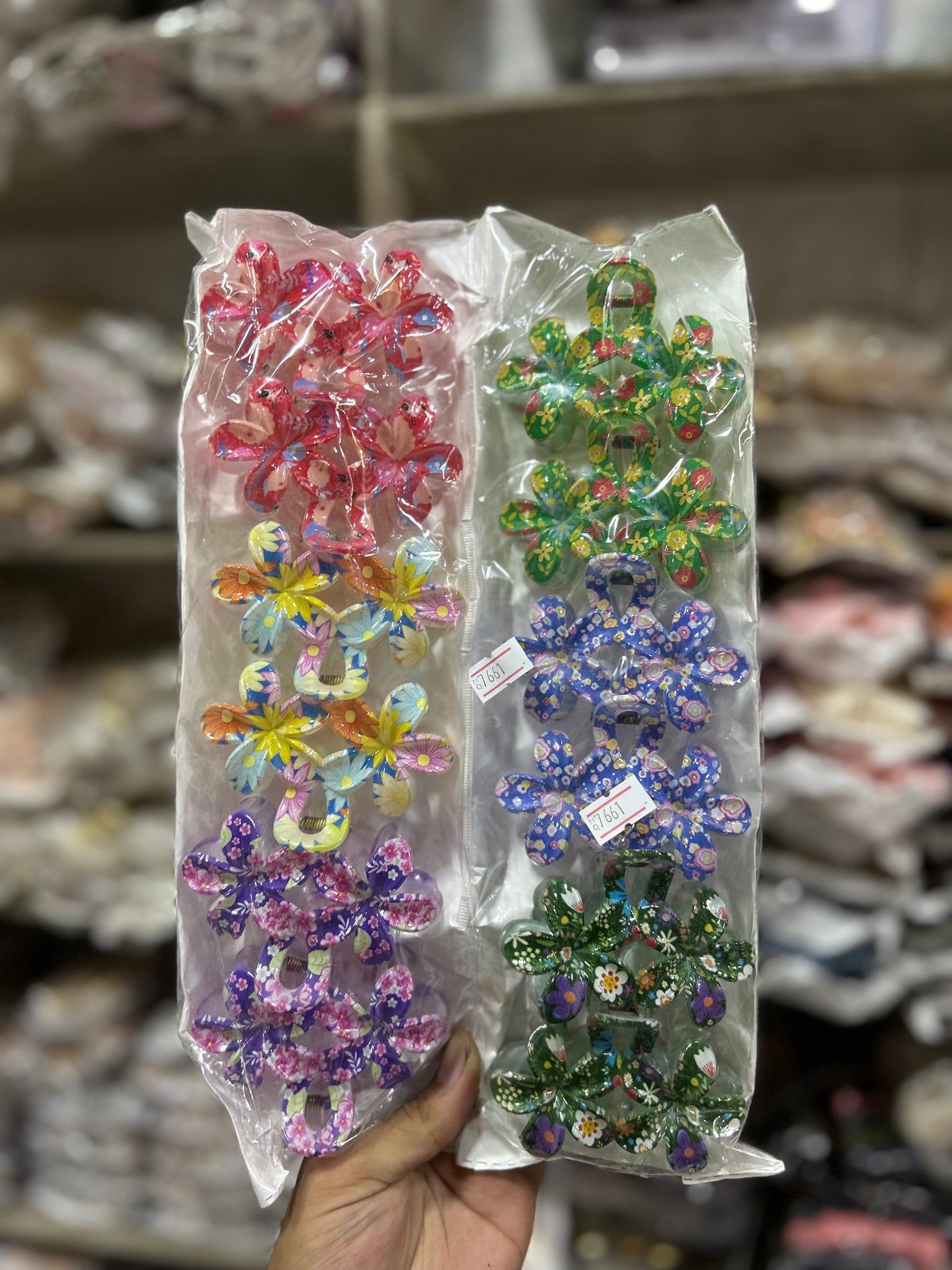 Korean premium quality hair claw clip(pack of 12)