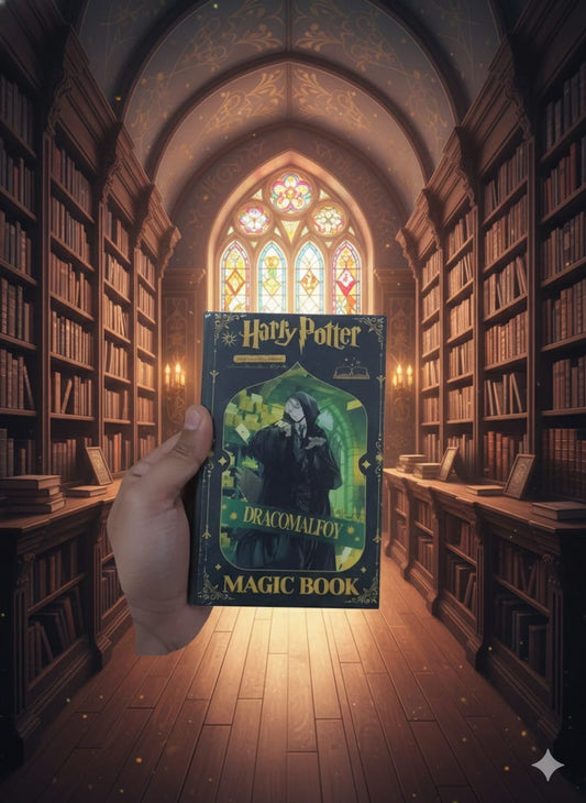 Harry Potter Draco Malfoy Magic Book – Wizard Theme Collectible Notebook / Diary( pack of 3)
