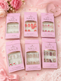 Beautiful Luxe Finish Press On Nails Set | Cute Pink Fake Nails for Girls | Reusable DIY Nail Tips(pack of 12 sets)