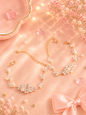 Twinkle Tile Crystal Bracelet( pack of 3)with floating box