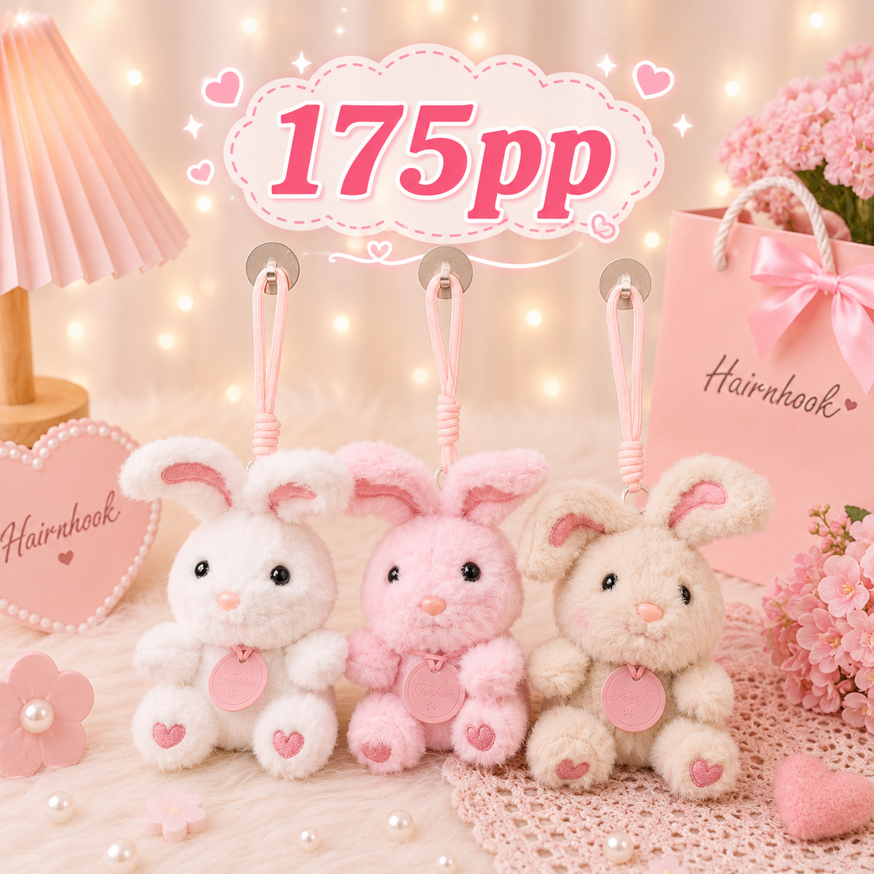 Plushies soft toy keychain ( pack of 6)