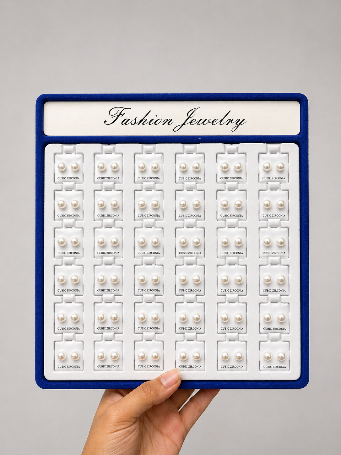 Classic Pearl Stud Earrings Combo Set for Women & Girls | Elegant White Pearl Daily Wear Studs (pack of 36)