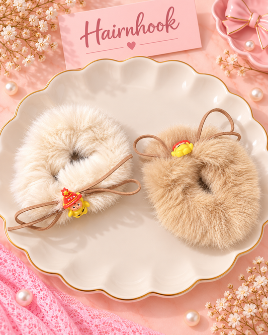 Korean premium scrunchie (pack of 10)