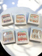 Qian Zhi He Luxury Press-On Nail Set( pack of 12 set)