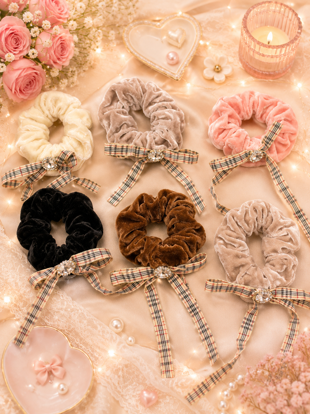 Korean scrunchie (pack of 12)