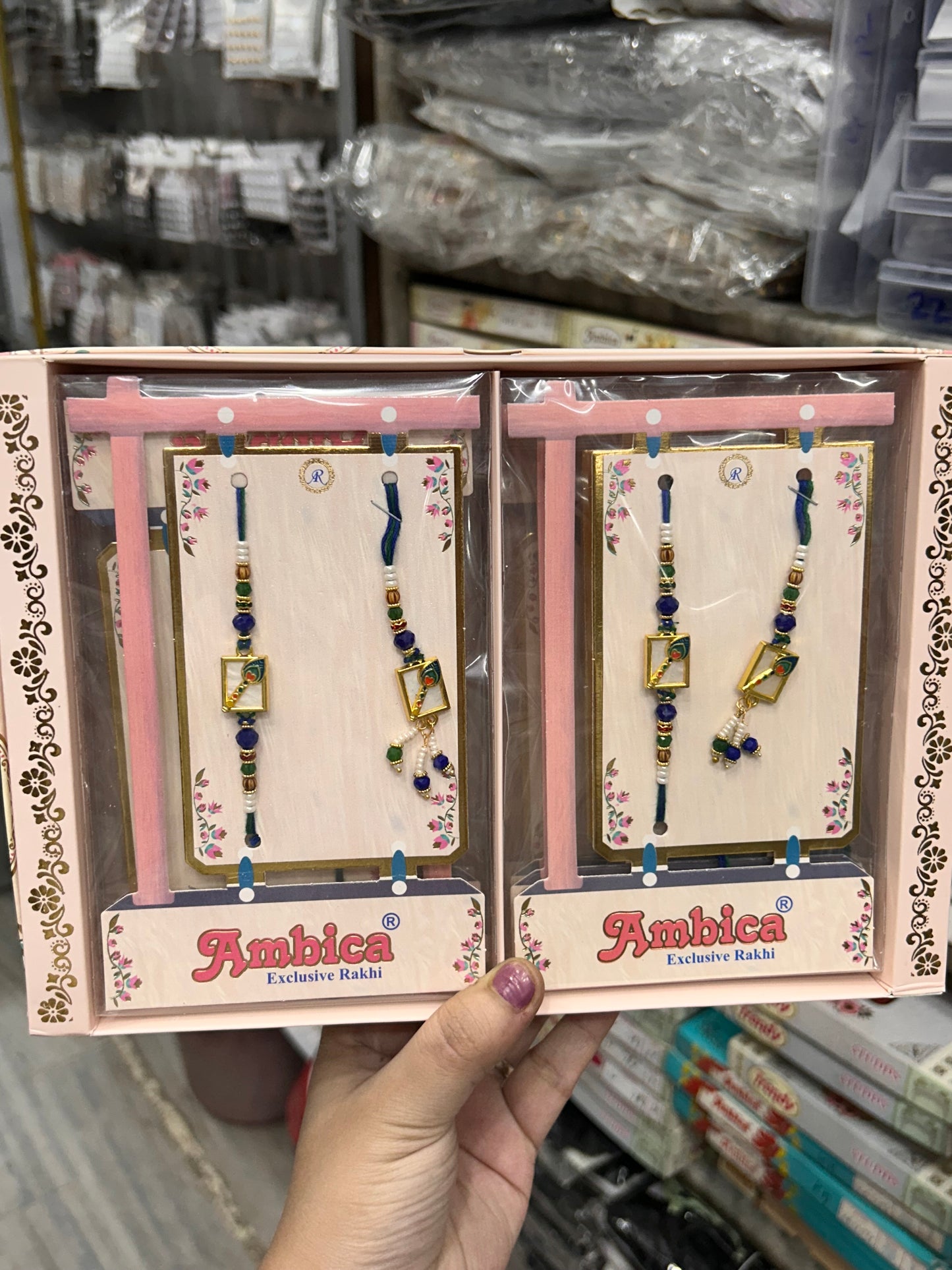 Premium Rakhi brother and bhabhi (pack of 12)