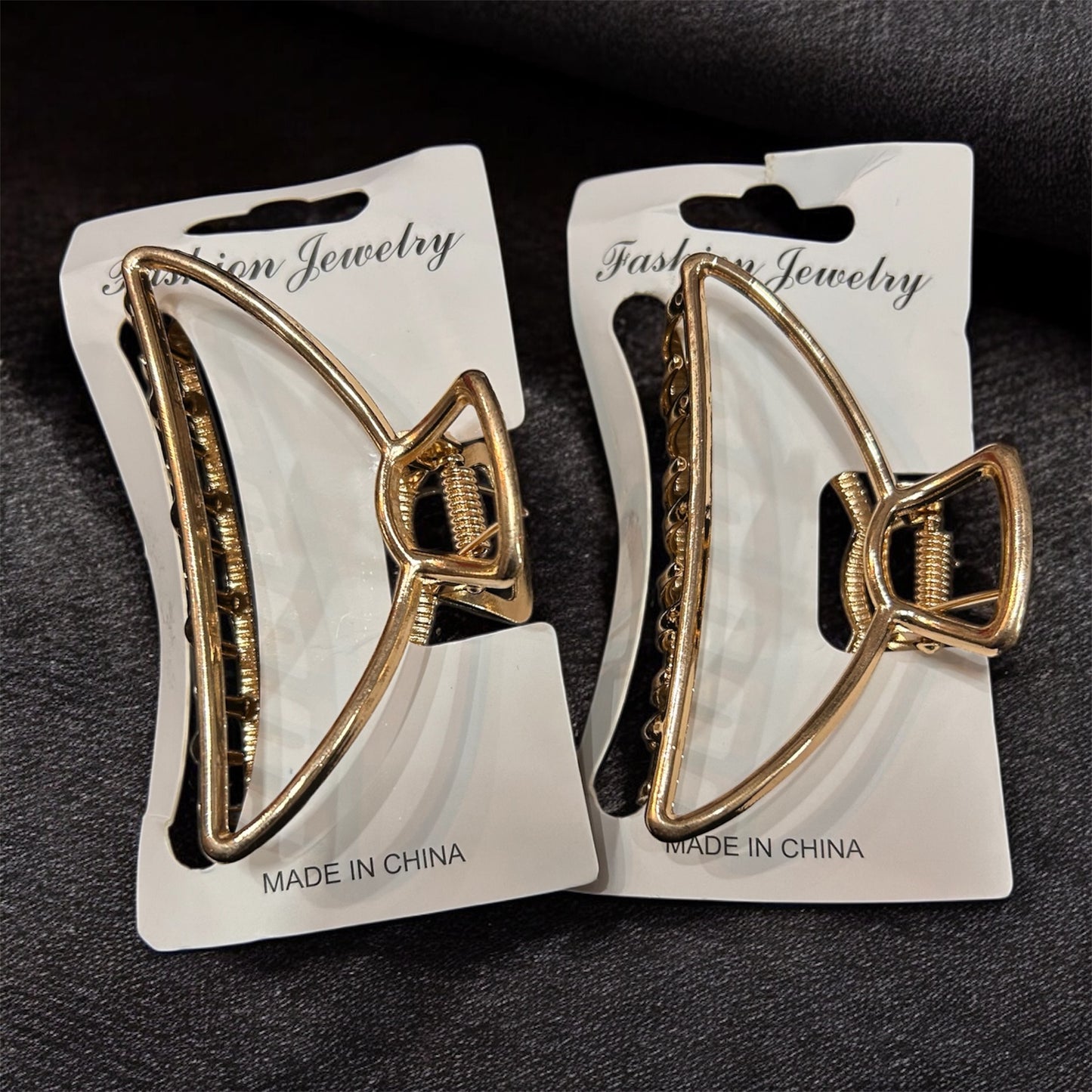 Korean Style  Hair Claw Clips – 4(pack of 12)