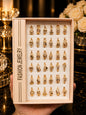 Premium Korean Gold-Plated Adjustable Ring Set – 36 Unique Designs Combo | Luxury Fashion Jewelry Collection(pack of 36)