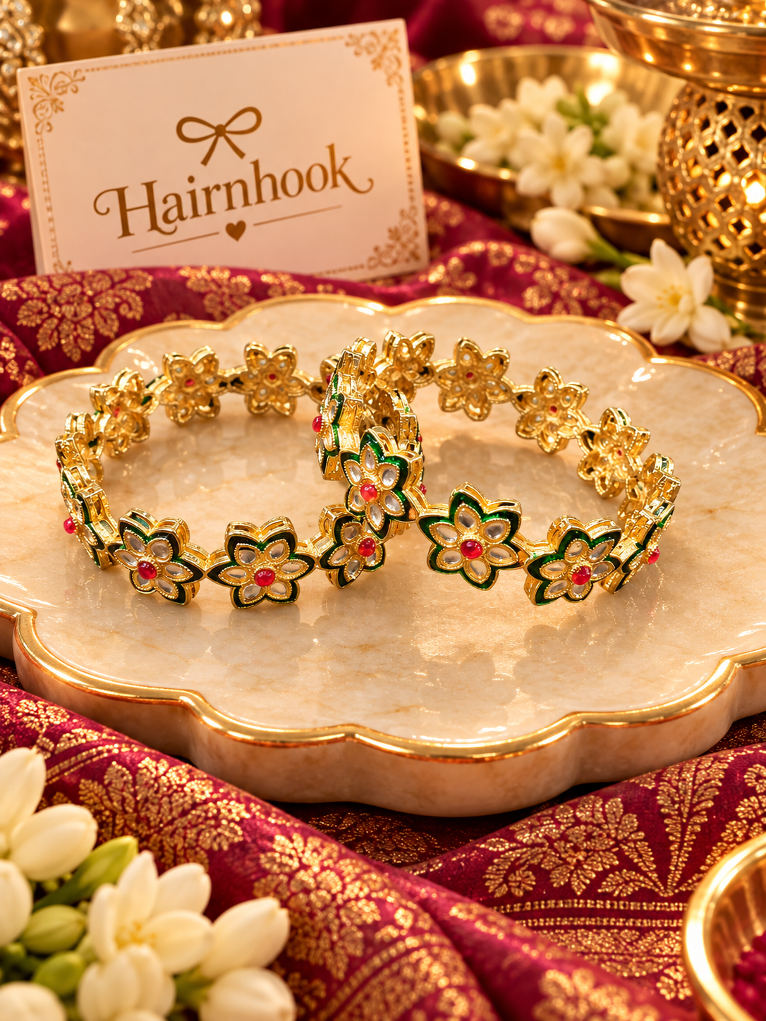 Premium karwachauth kada collection(pack of 3 piece 3 size in one pack)